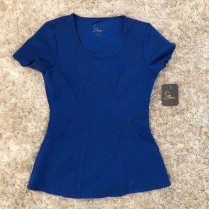 Jaanuu Scoop Neck Scrub Top